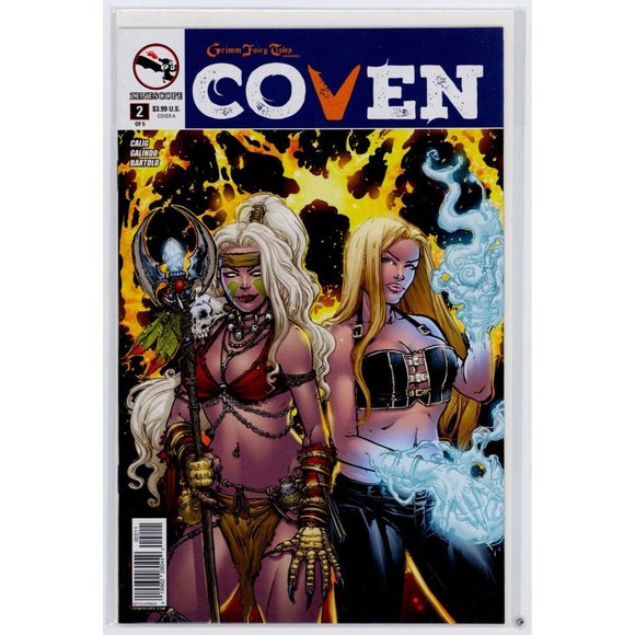 GRIMM FAIRY TALES COVEN #2A, Zenescope, Tedesco, Calig, Galindo, Bartolo ©2015 - Picture 1 of 1